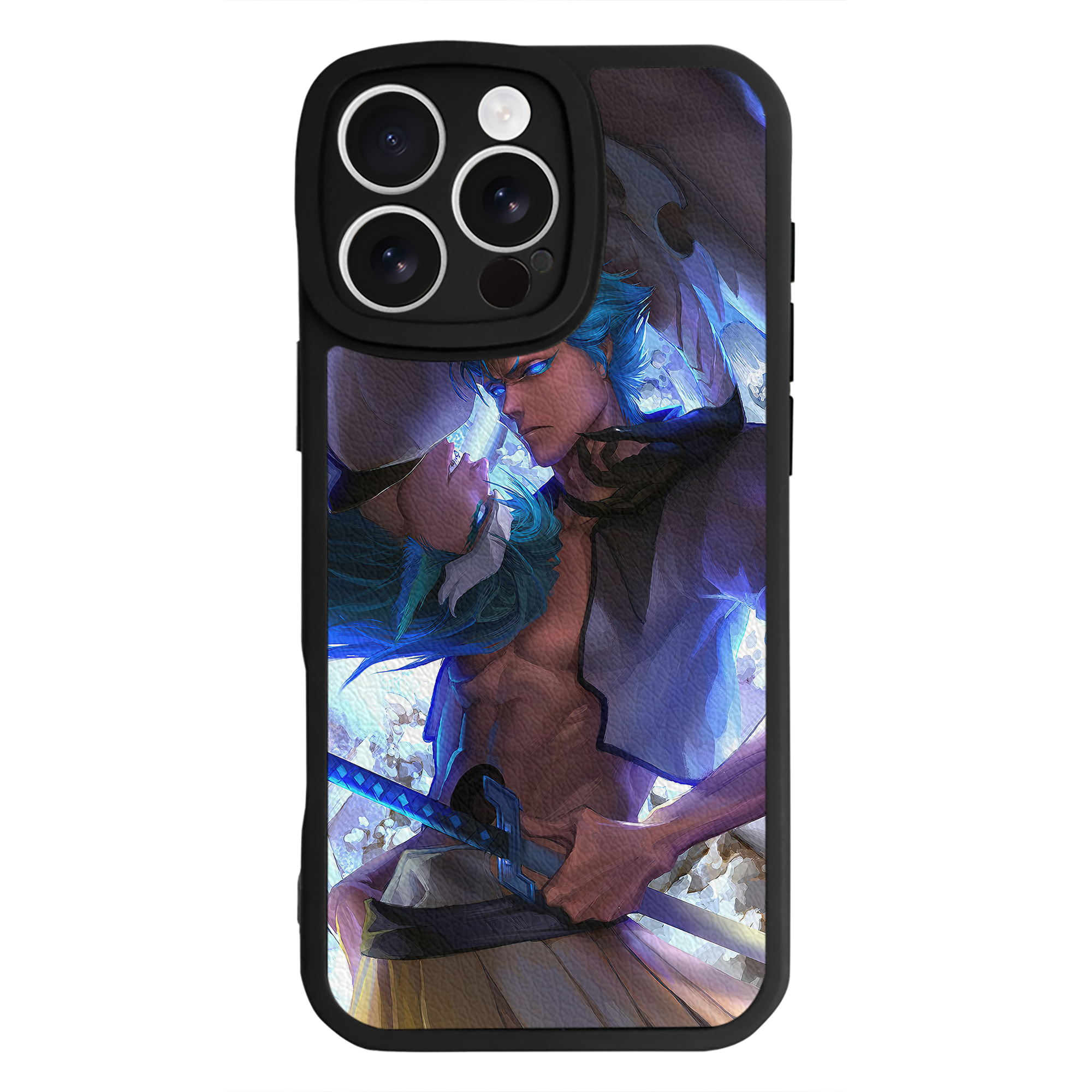（画像用） ブリーチ BLEACH 【iPhone 16シリーズ対応】シリコンスマホケース（レザー調） 材質：シリコン